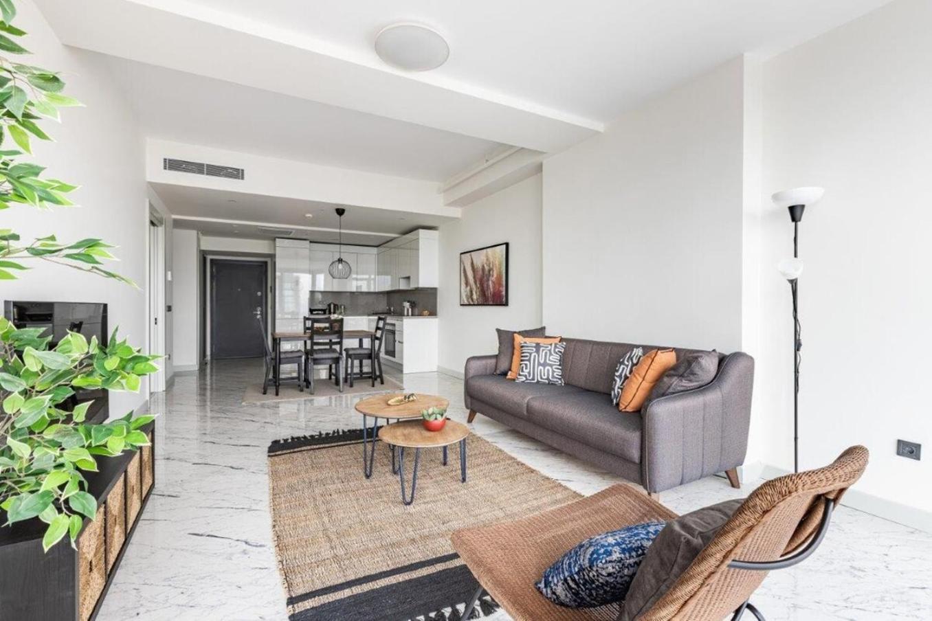 Daire Gorgeous Modern 1bd Views W Poolgym! #255 *